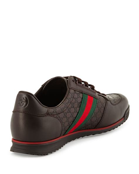 brown gucci shoe|blue gucci shoes men's.